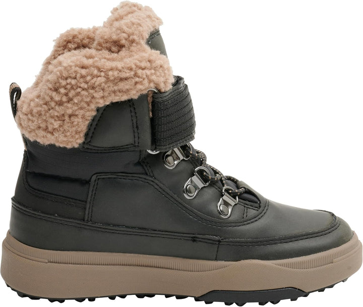 Geox Jungen J Bunshee Pg Boy B A Ankle Boot 33 EU Black Beige, 33 EU Black Beige