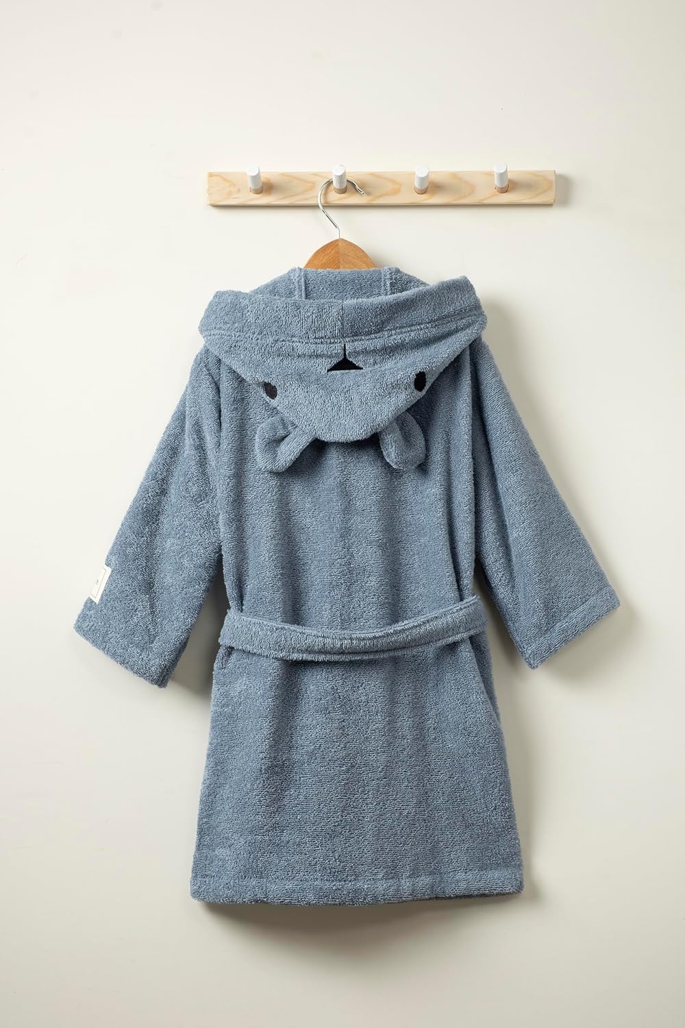 PandaHome Bademantel Kinder, Kinderbademantel für Jungen und Mädchen aus 100% Baumwolle, Morgenmante
