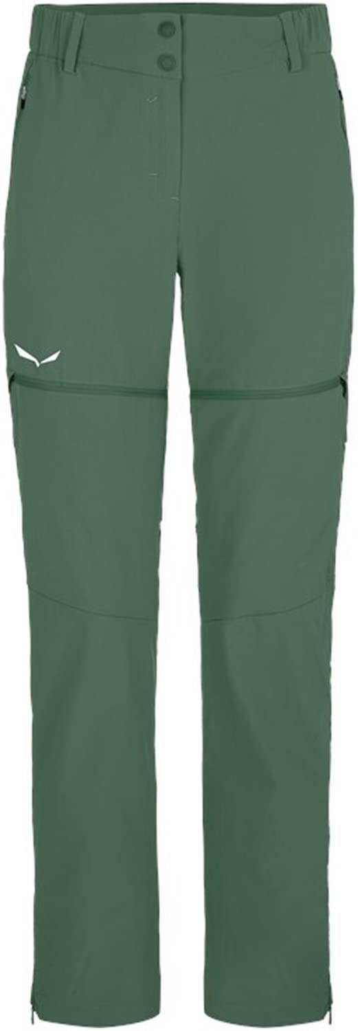 Salewa Unisex Zipp-Off Hose *Talvena 2 DST W 2/1 PNT 48 Roh, Grün, 48 Roh, Grün