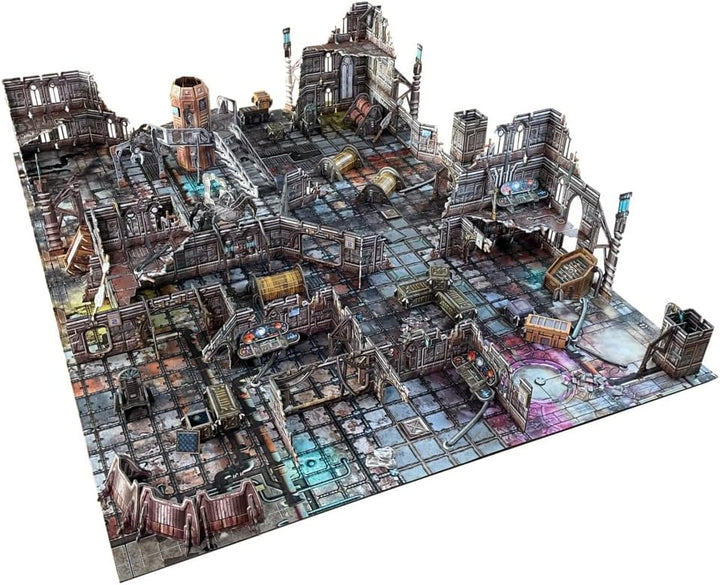 Battle Systems Sci-Fi-Gelände, 28 mm modulares 3D-Weltraum-Gelände, perfekt für Wargaming und Rollen