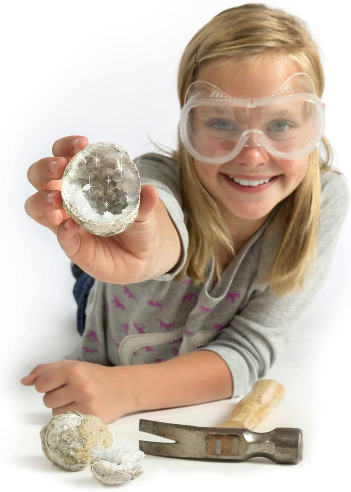 Bandai – National Geographic - Entdeckerset – 2 Geoden zum Aufbrechen - Bildungs- und Wissenschaftss