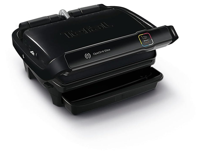 Tefal Optigrill Elite GC7508 Kontaktgrill, schwarz, 2.000