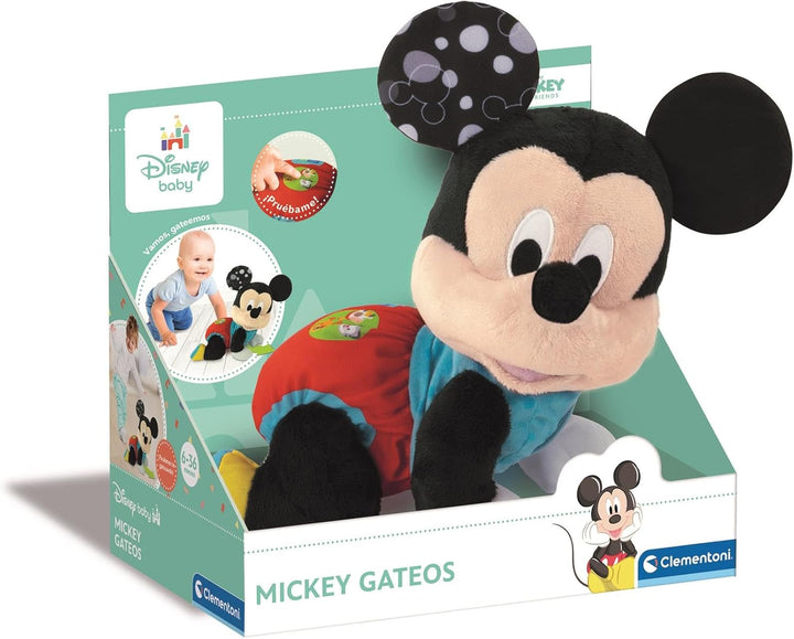 Clementoni Disney Stitch - Calm & Play Interaktiver Plüsch, Ultraweiches Kuscheltier mit Musik und S