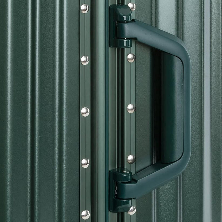Travelhouse London Koffer Grün S-55cm Bordkoffer · Alu-Rahmen · Polykarbonat Hartschale · Reisegepäc