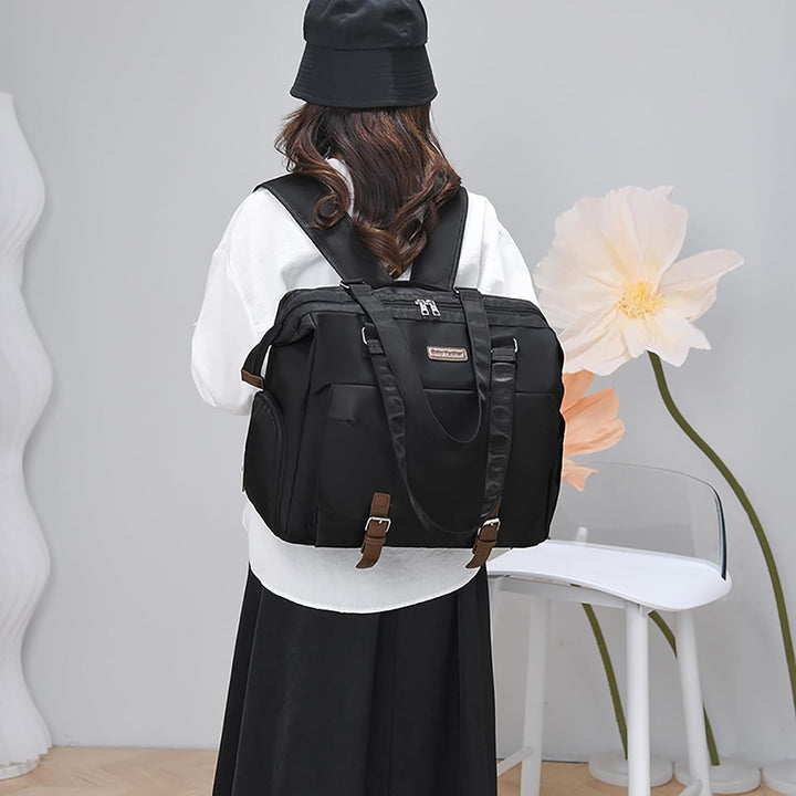 Baby Wickelrucksäcke Umhängetasche Wickeltasche Rucksack mit Wickelunterlage,Grosse Reisewindeltasch