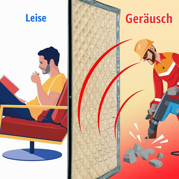 Sound Barrier Schallschutzmatte LäRmschutzwand Schalldämmung Zur LäRmminderung Auf Baustellen, Stras