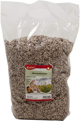 Baumwolleinstreu für Nager 15 l