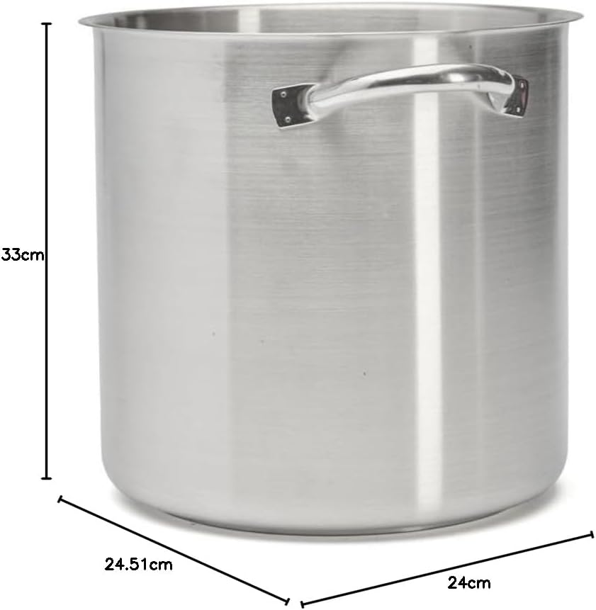 De Buyer – 3507.24 – Kochtopf/Deckel, Durchmesser 24 cm