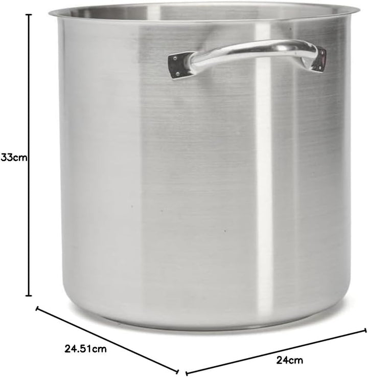 De Buyer – 3507.24 – Kochtopf/Deckel, Durchmesser 24 cm