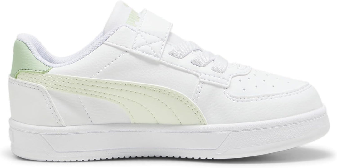 PUMA Unisex Kinder Caven 2.0 Ac+ Ps Sneaker, White Green Illusion Pure