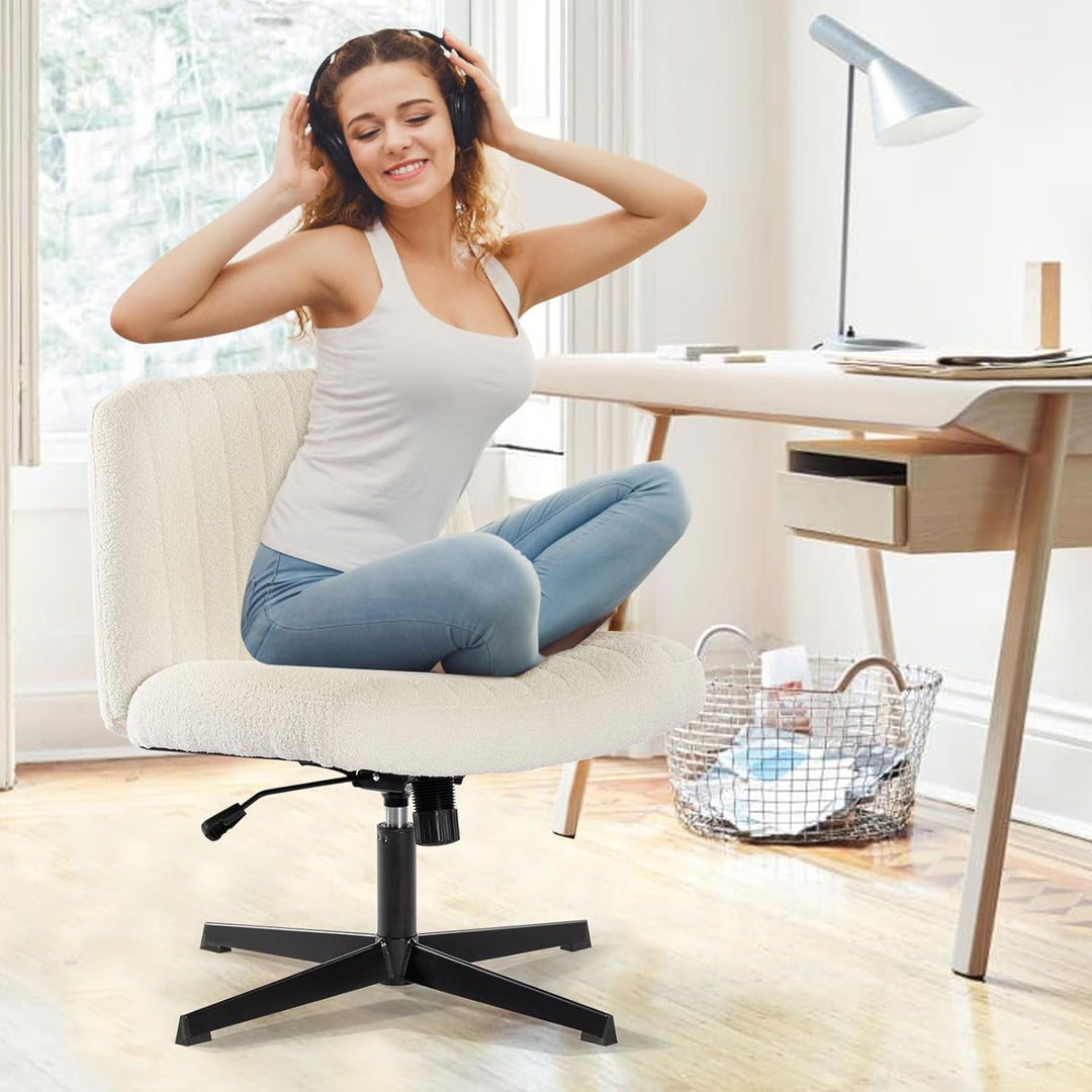 Bosmiller Bürostuhl Ohne Armlehnen Höhenverstellbar Schreibtischstuhl Armless Office Chair Schminkti