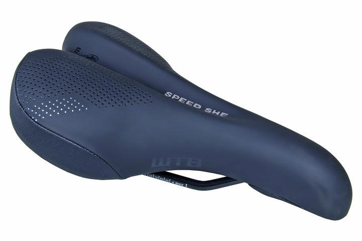 Speed She Sattel, Stahl, mittelgross, Schwarz M Stahl, M Stahl