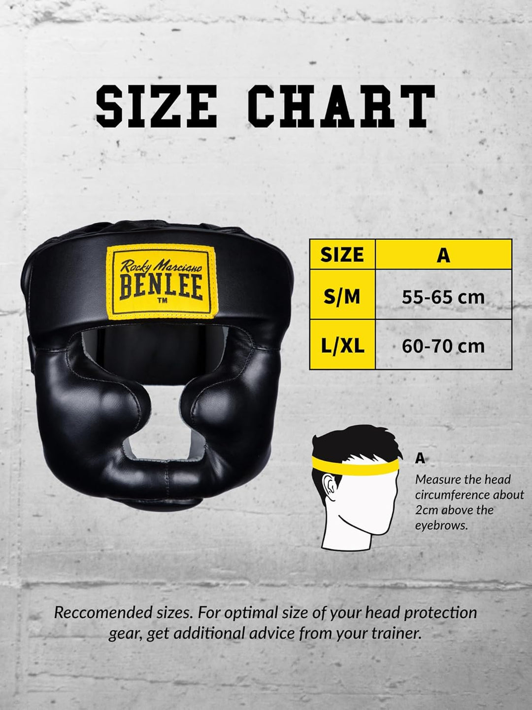 BENLEE Kopfschutz aus Kunstleder Full Protection Schwarz L-XL Single, Schwarz L-XL Single