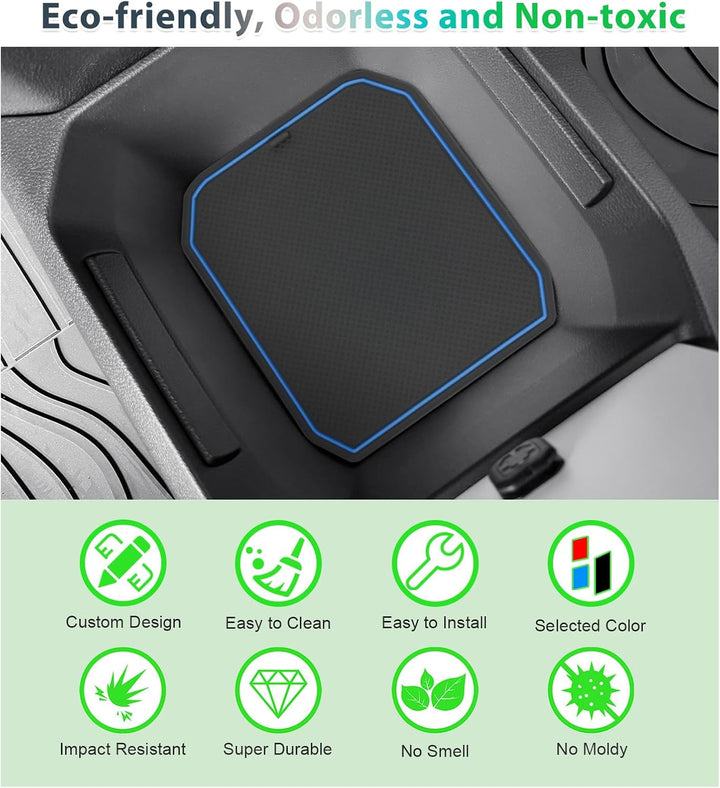 [Facelift 2025] GAFAT Neu Dacia Spring Electric EV 2025 2026 Antirutschmatten, Dacia Spring 2025 Gum