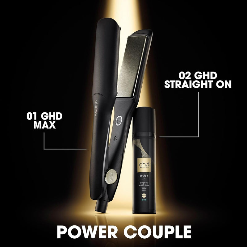 ghd max - professioneller Haarglätter mit breiten Platten für langes, dickes oder lockiges Haar, glä