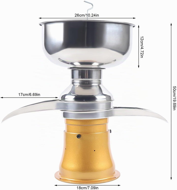 30-W-Elektromilchseparator, 5-Liter-Milchseparator, Kleine Milchzentrifuge mit Einer Leistung von 50