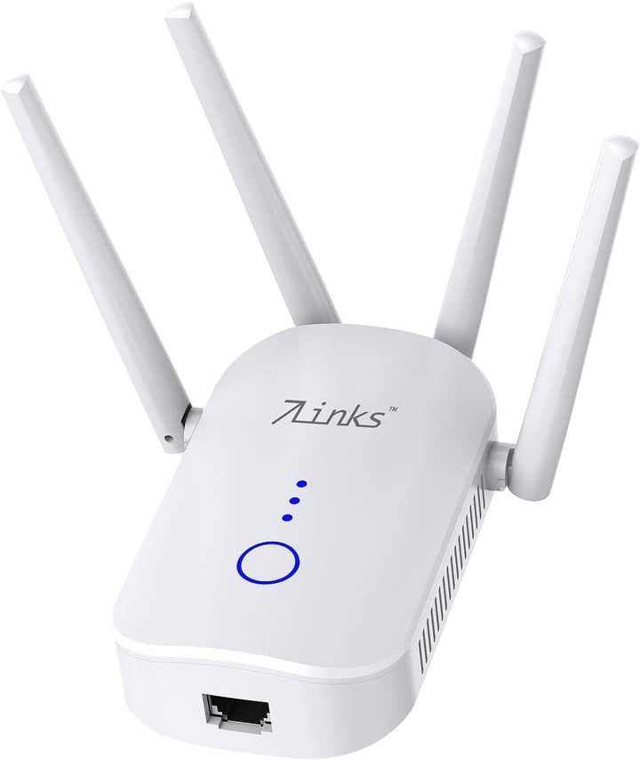 7links Dual WLAN-Repeater: Dualband-WLAN-Repeater, App ELESION, 2,4 & 5 GHz, bis 1.200 Mbit/s (Dualb