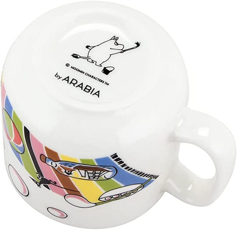 Arabia 1023462 MOOMIN CHILDREN's SETS Teller,Porzellan, Weiss