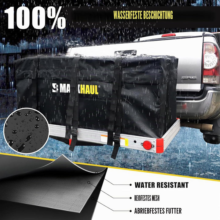 MAXXHAUL 70209 Softshell-Gepäckträger für Anhängerkupplung, strapazierfähig und wasserabweisend, 119