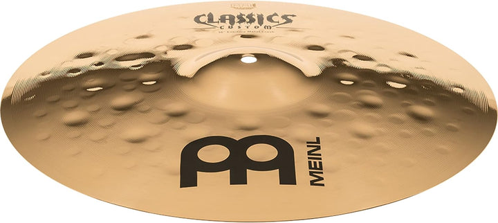 Meinl Cymbals Classics Custom Extreme Metal Crash 16 Zoll (Video) Schlagzeug Becken (40,64cm) B12 Br