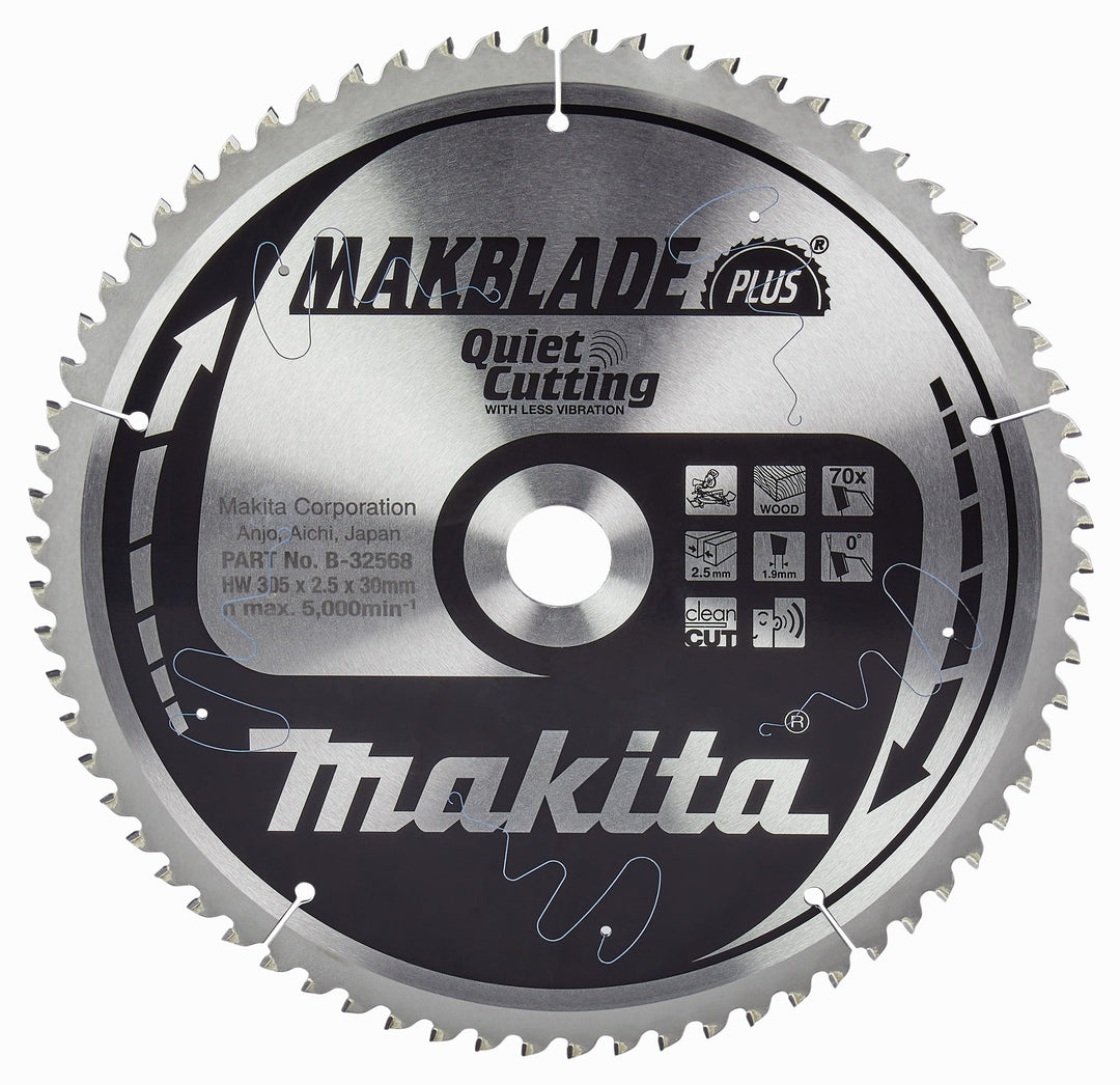 Makita Makblade+ Saegeblatt, 305 x 30 mm, 70Z, B-32568