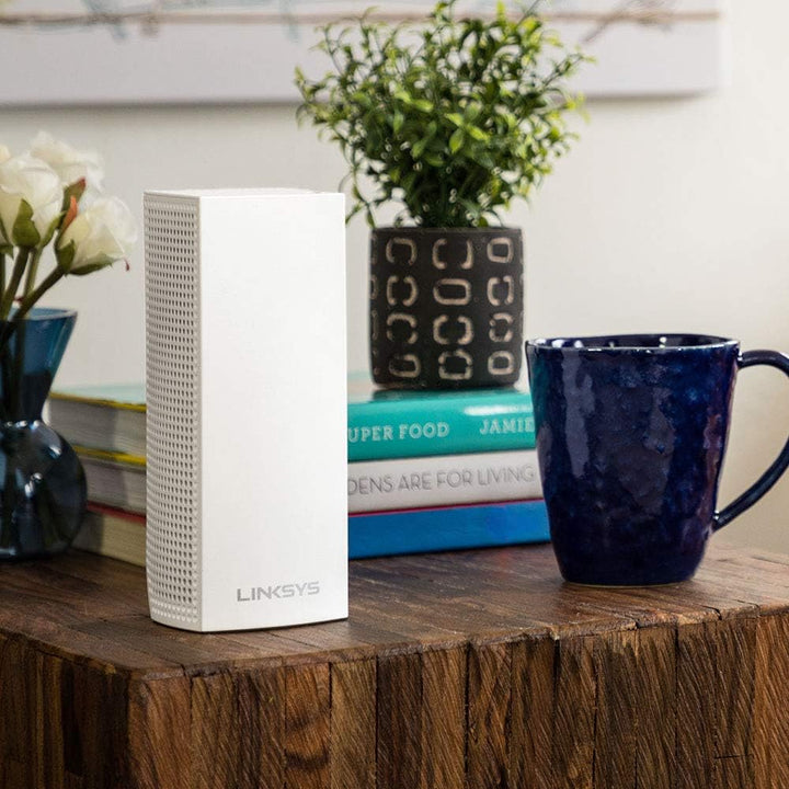 Linksys WHW0303-EU AC6600 WLAN Access Point 2.4GHz, 5GHz, Weiss, 3 Pack / 4+ Bedrooms AC2200 | Tri-B