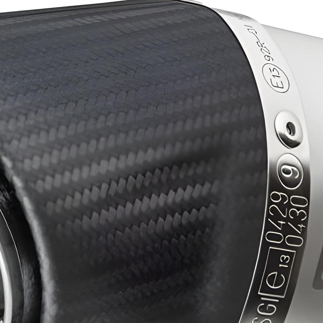 Endschalldämpfer/Auspuffanlage LeoVince SLIP-ON SBK LV ONE EVO, Edelstahl, Carbon Kappe, mit Zulassu