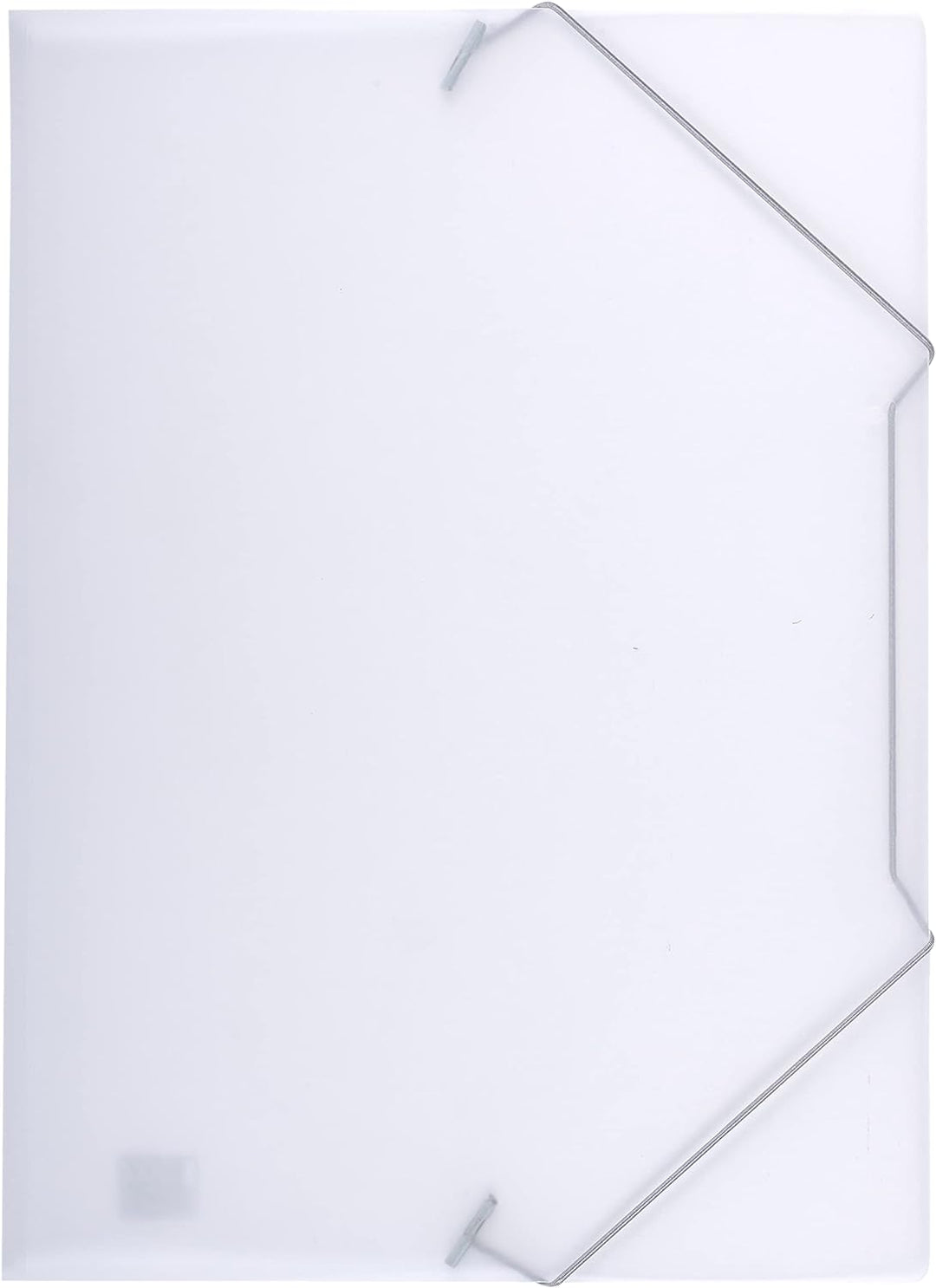 Oxford Eckspanner A4, aus Kunststoff, farblos, transparent, 10 Stück farblos transluzent Eckspanner