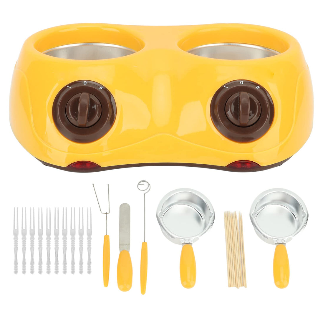 Zerodis Schokoladen-Schmelztopf, Einfacher Tragbarer, Schneller Elektrischer Schokoladen-Fondue-Topf