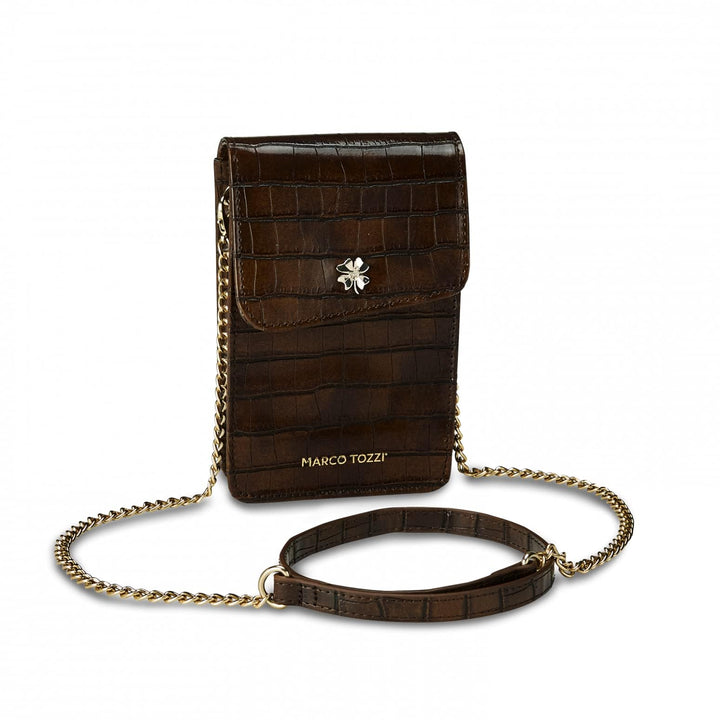 MARCO TOZZI Damen by Guido Maria Kretschmer Handtasche 2-2-81000-27 Mocca Croco, Mocca Croco