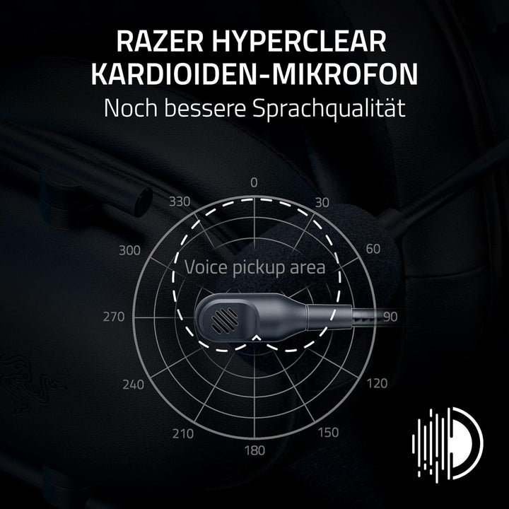 Razer Blackshark V2 X (Playstation) - Kabelgebundenes E-Sport Headset für Playstation Konsole (250g,