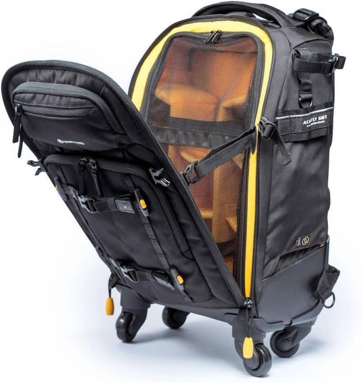 Vanguard Alta Fly 55T Foto-Trolley schwarz, Aussenmass: 345x220x550mm Trolley Mit Rucksackfunktion A