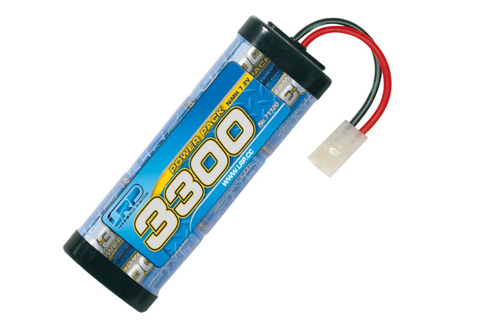 LRP Electronic 71120 - Power Pack 3300, 7.2 V, 6 Zellen NiMH Stickpack