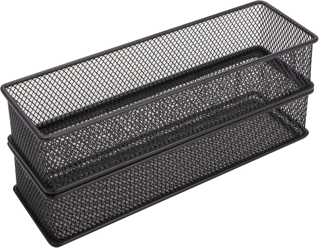 Annova Netz-Schubladenschrank und Regal, Organizer, Aufbewahrungskorb, für Schule, Büro, Zubehör, 2