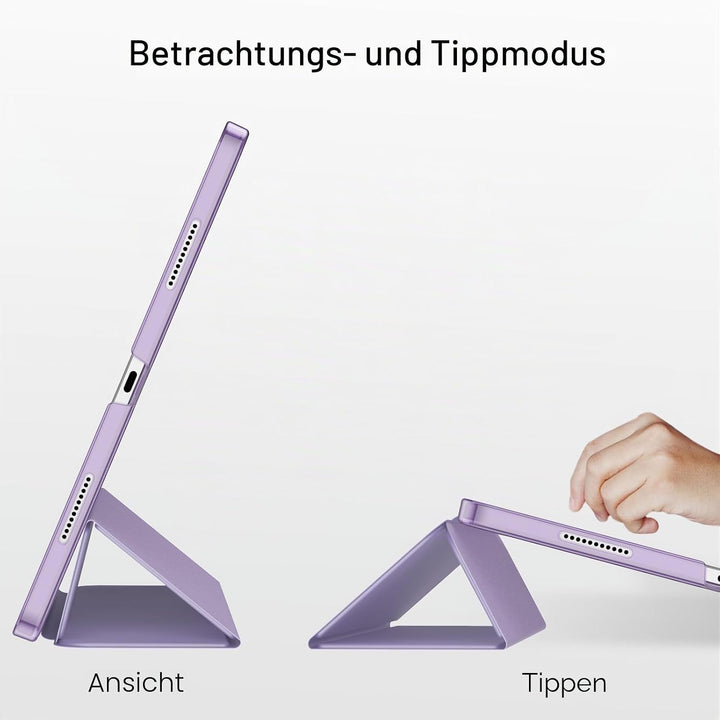 JETech Hülle für iPad Pro 12,9 Zoll (6./5. Generation, Modell 2022/2021), Unterstützung Pencil Aufla
