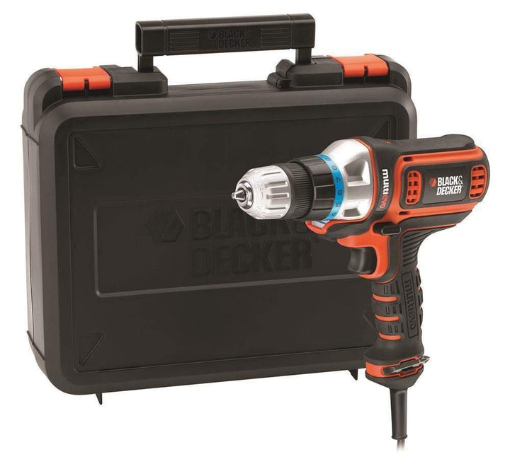 Black+Decker Multievo Elektro-Multifunktionswerkzeug Einstiegsset (300 W, werkzeugloser Kopfwechsel,