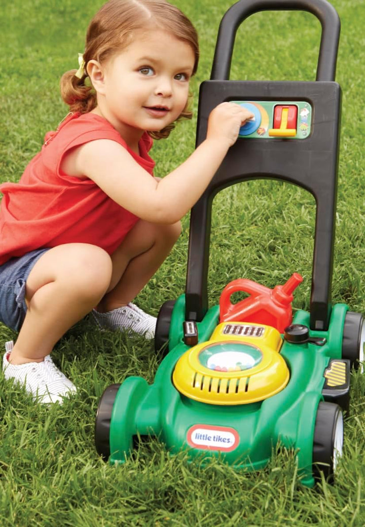 Little Tikes Gas n' Go Mower - Realistischer Rasenmäher für das Spielen im Freien - Kinderspielzeug