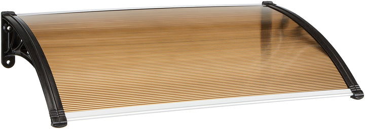 Blinky 96899-05 Vordach ABS Bronziert, Aveolar, 60 x 100 cm, Seitenständer aus ABS schwarz 60x100 cm