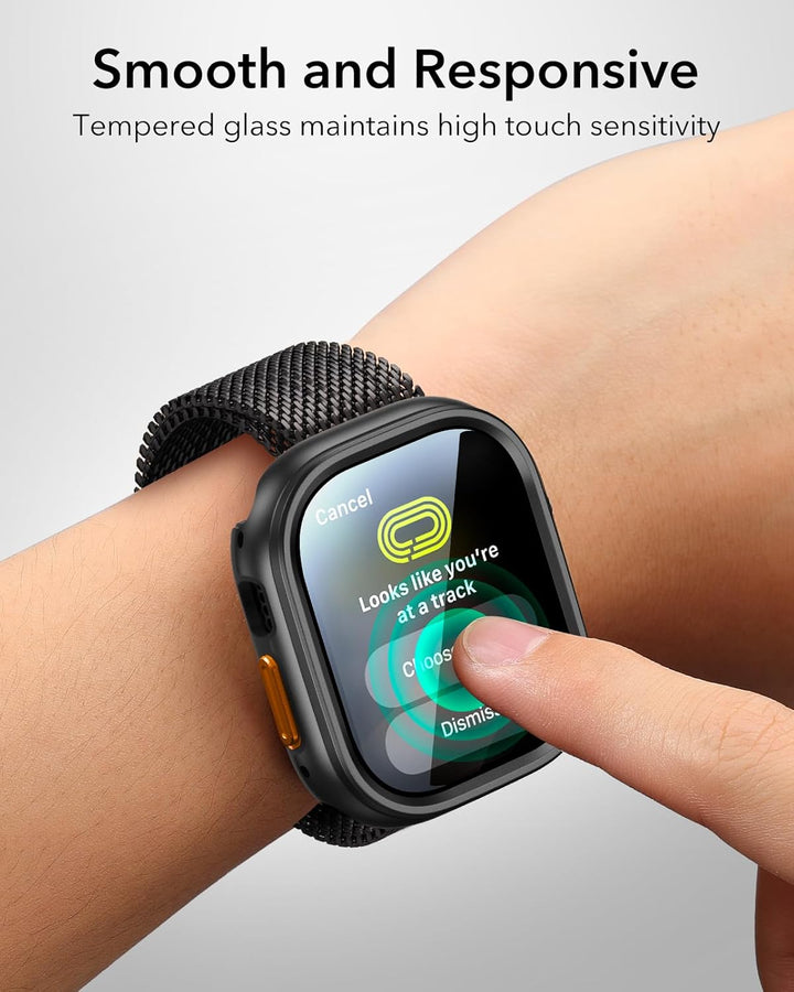 ESR für Apple Watch Ultra 2/1 Hülle mit Displayschutz (2024/2023/2022, 49mm), Militärnorm Schutz, Ca