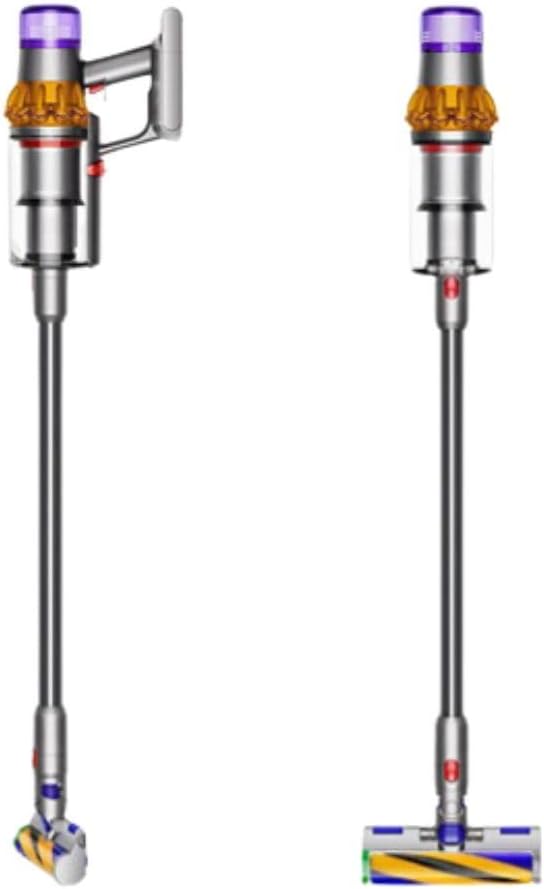 Dyson V15 Detect Absolute, Akkustaubsauger, Silber