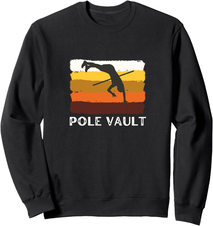Pole Vault, Vintage-Look Sweatshirt