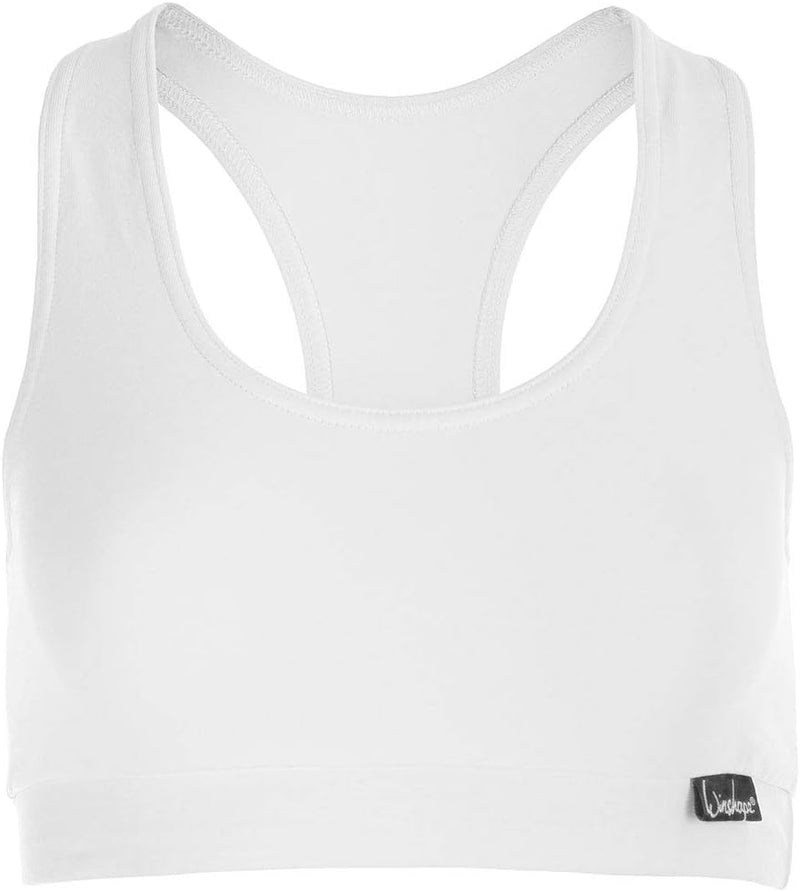 Winshape Damen WVR1 Sport-BH Bustier S Weiss, S Weiss