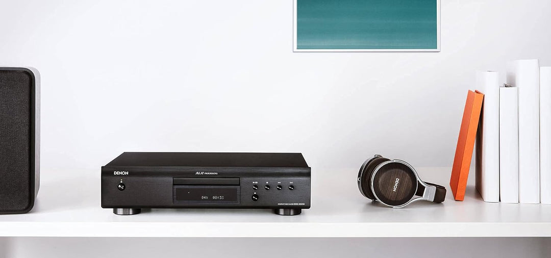 Denon DCD-600 NE CD-Player mit AL32 Processing, schwarz Schwarz Single, Schwarz Single
