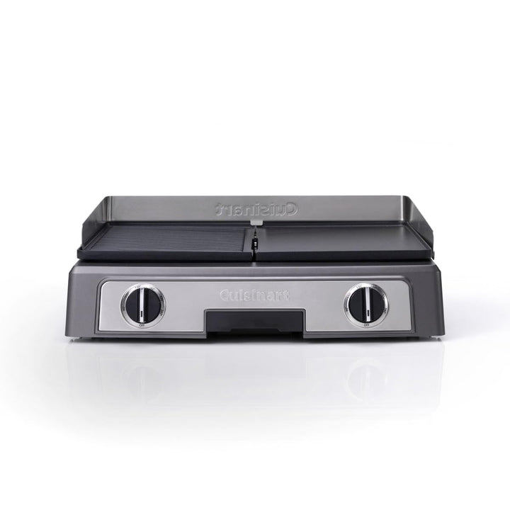 Cuisinart Plancha BBQ Elite Tischgrill mit austauschbaren Grill und Plancha Platten, Platten lassen