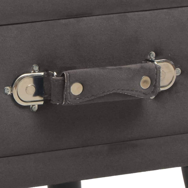 vidaXL Nachttisch mit 1 Schublade Nachtschrank Nachtkonsole Nachtkommode Schlafzimmer Kommode Schran