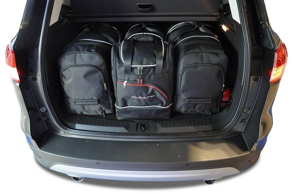KJUST Dedizierte Kofferraumtaschen 4 stk kompatibel mit FORD KUGA II 2012-2019