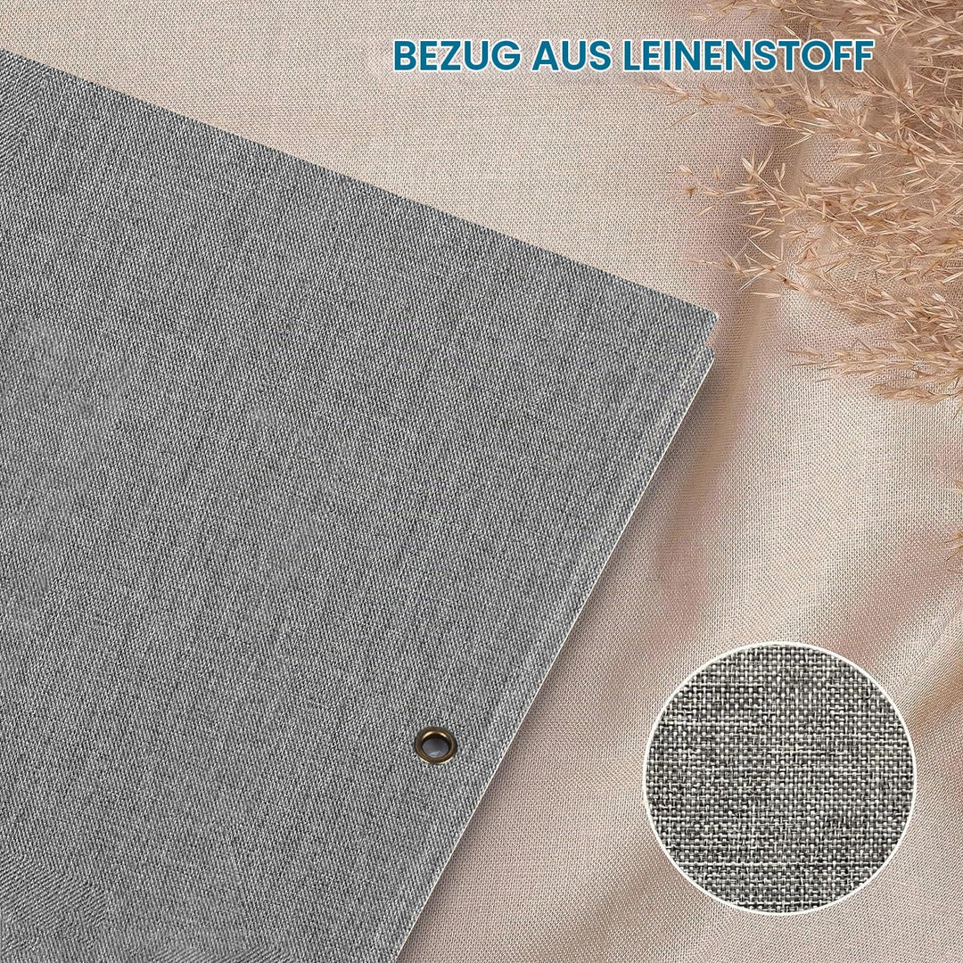 AIOR Selbstklebende Fotoalbum Einkleben und zum Selbstgestalten, Leinen Fotoalben Scrapbook 60 Schwa