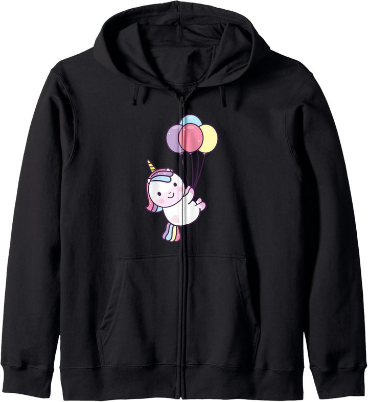 Süsses Niedliches Einhorn Märchen Prinzessin Design Outfit Kapuzenjacke