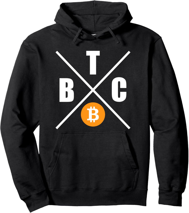 BTC - Bitcoin Blockchain Pullover Hoodie