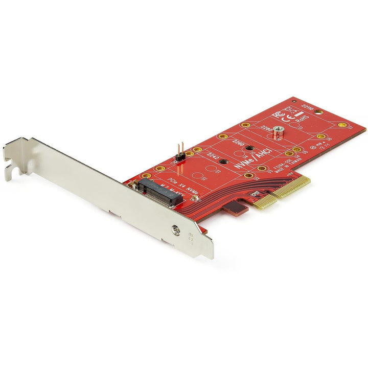 StarTech.com M2 PCIe SSD Adapter - x4 PCIe 3.0 NVMe / AHCI / NGFF / M-Key - Niedrigprofil und Vollpr